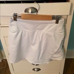 athleta white skort